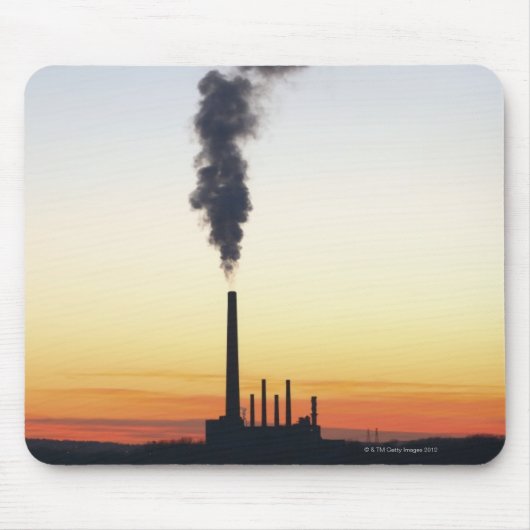 Power Plant Smoke Stack Muismat (Voorkant)