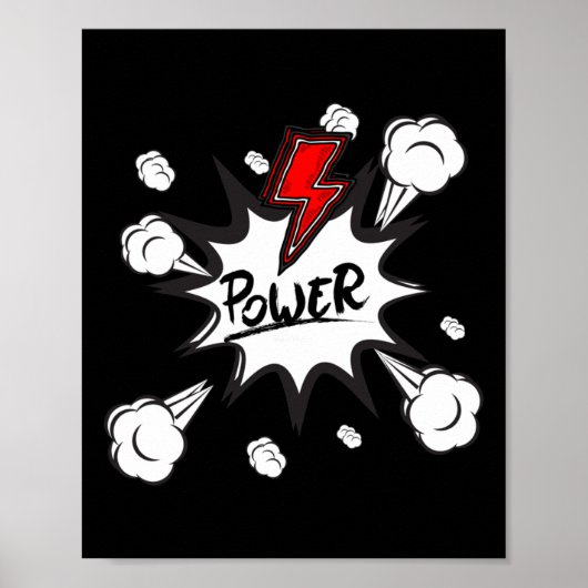 Power Puff-Sticker Poster (Voorkant)