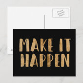 Power Quottes II Briefkaart (Voorkant / Achterkant)