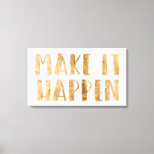 Power Quottes II Canvas Afdruk (Voorkant)