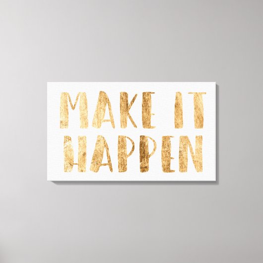 Power Quottes II Canvas Afdruk (Voorkant)