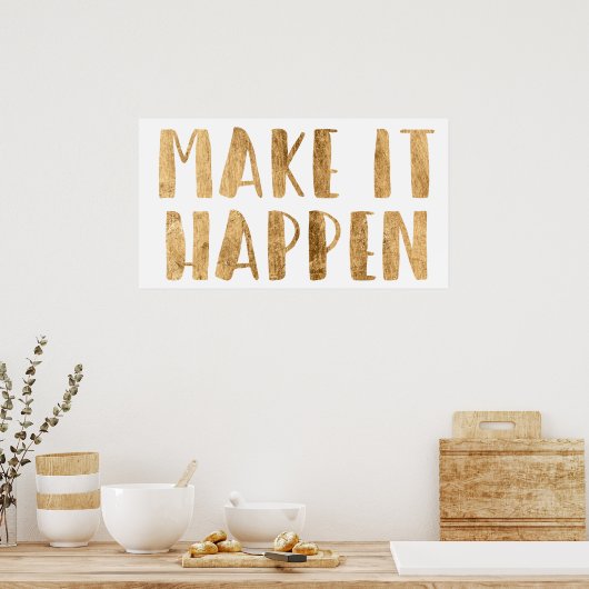 Power Quottes II Poster (Keuken)