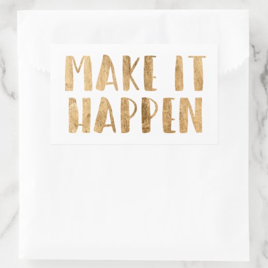 Power Quottes II Rechthoekige Sticker (Tas)