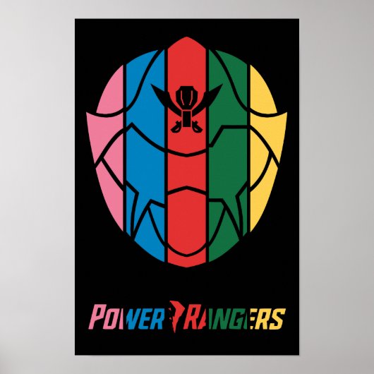 POWER RANGERS POSTER (Voorkant)