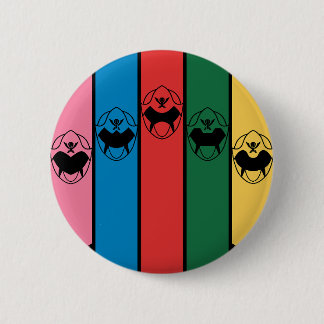 POWER RANGERS RONDE BUTTON 5,7 CM