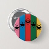 POWER RANGERS RONDE BUTTON 5,7 CM (Voorkant /achterkant)