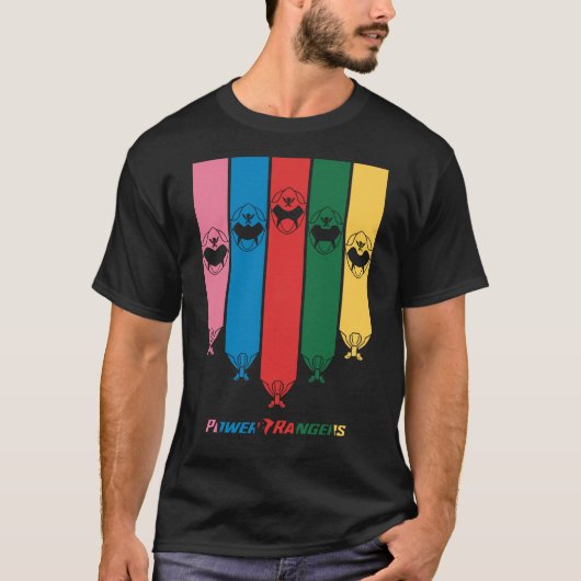 POWER RANGERS T-SHIRT (Voorkant)