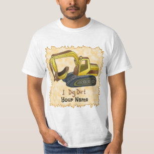 Power Shovel Graaf Vuile T-shirt