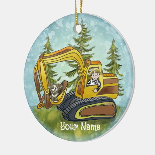 Power Shovel Kind ornament (Links)