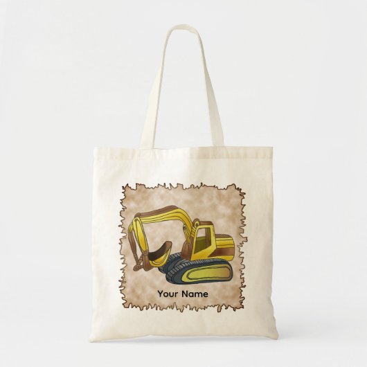 Power Shovel Tote Bag (Voorkant)