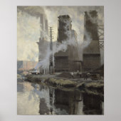 Power Station op Croix-Wasquehal Poster (Voorkant)