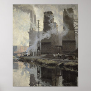 Power Station op Croix-Wasquehal Poster