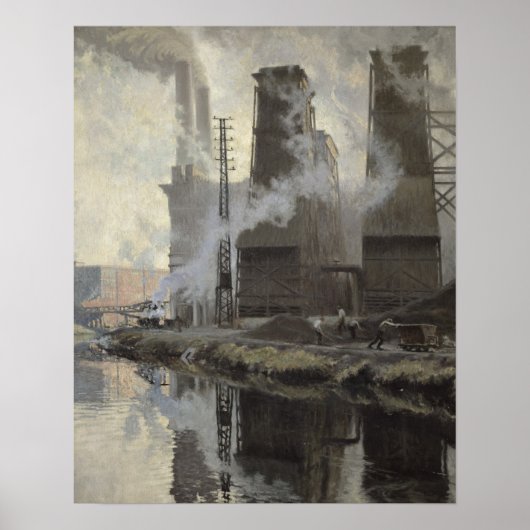 Power Station op Croix-Wasquehal Poster (Voorkant)