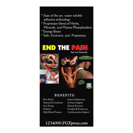 Power Strip Info Kaart (Achterkant)