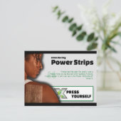 Power Strip Post-kaarten Briefkaart (Staand voorkant)