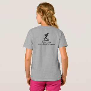 Power Swing – Comic Style Honkbalontwerp T-shirt
