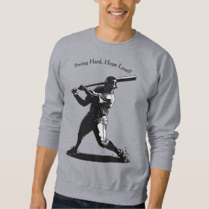 Power Swing – Comic Style Honkbalontwerp Trui