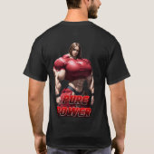 power t-shirt (Achterkant)