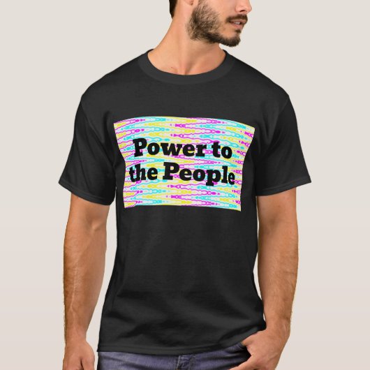 Power to the People T-shirt (Voorkant)
