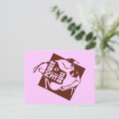 Power to the Pit Bull Briefkaart (Staand voorkant)