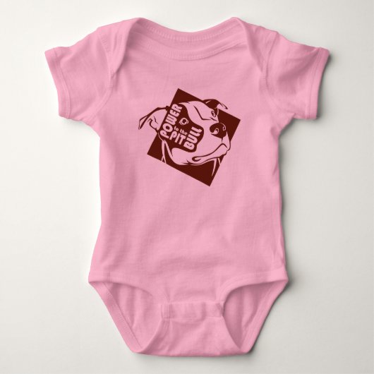 Power to the Pit Bull Romper (Voorkant)