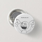 Power Tools @frenchtoastly Ronde Button 3,2 Cm (Voorkant /achterkant)