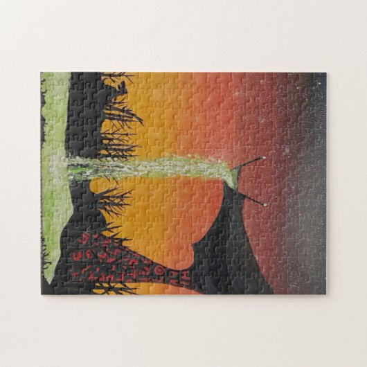 Power Tower Legpuzzel (Horizontaal)