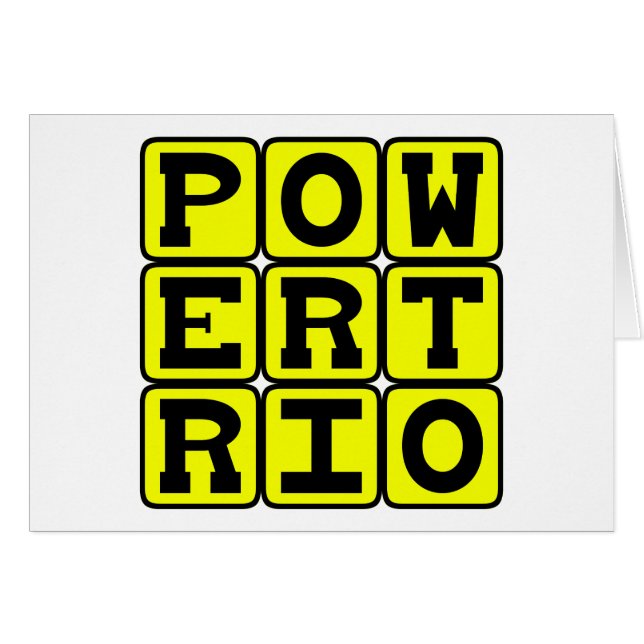 Power Trio, Muziekgenre (Voorkant Horizontaal)