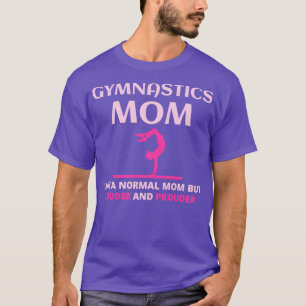 Power Tumbling mam Gymnastiek Gymnast Moeder Funny T-shirt