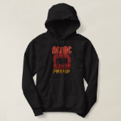 Power Up ACDC Hooded Sweatshirt (Design voorkant)