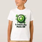Power Up for the Paddy Party T-shirt (Voorkant)