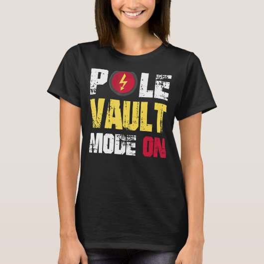 Power Vault-modus ingeschakeld T-shirt (Voorkant)