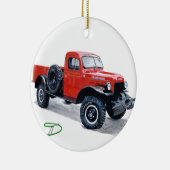 Power Wagon Keramisch Ornament (Rechts)