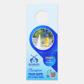 Power Wash House Reiniging Druk Wassen Deurhanger (Voorkant)