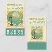 Power Wash Loyalty Punch Card (Voorkant / Achterkant)