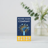 Power Wash Loyalty Stempelkaart (Staand voorkant)