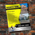 Power Washer Druk Schoonmaken fotohuis wassen Flyer<br><div class="desc">Professionele wasbrochures voor het wassen van de stroomdruk.</div>