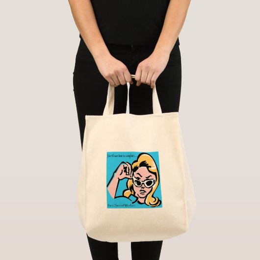 Power Woman Tote Bag (Voorkant (product))