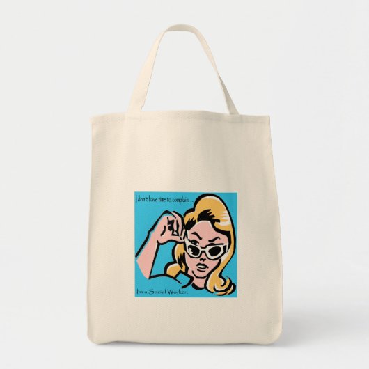 Power Woman Tote Bag (Voorkant)