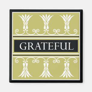 Power Word for Motivation - GRATEFUL Magneet