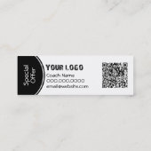 Power Yoga Visitekaartje (Achterkant)