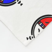 Power Zen Mandala Fleece Deken (Hoek)