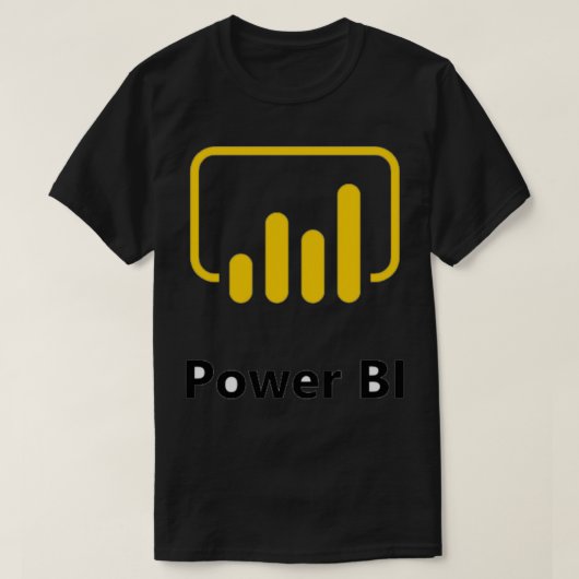 PowerBI is hier T-shirt (Design voorkant)