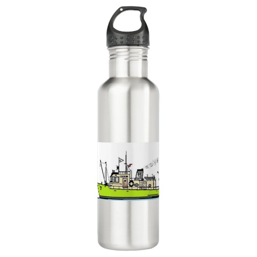 PowerBoat Waterfles (Voorkant)