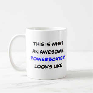 powerboater, geweldige koffiemok
