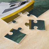 Powerboot en bananenboot legpuzzel (Zijkant)