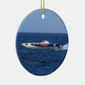 Powerboot Keramisch Ornament (Rechts)