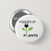 POWERD DOOR PLANTEN RONDE BUTTON 5,7 CM (Voorkant /achterkant)