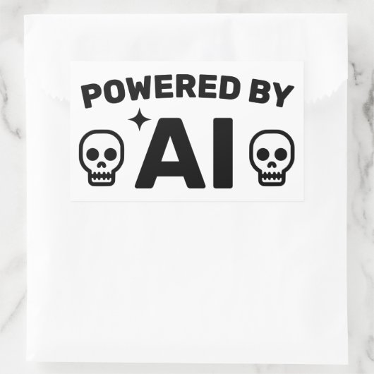 Powered by AI™ Stickers (Tas)