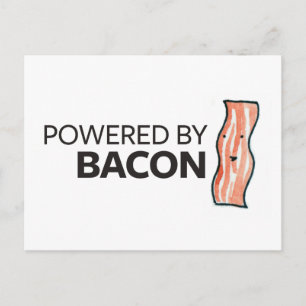 Powered by Bacon Briefkaart